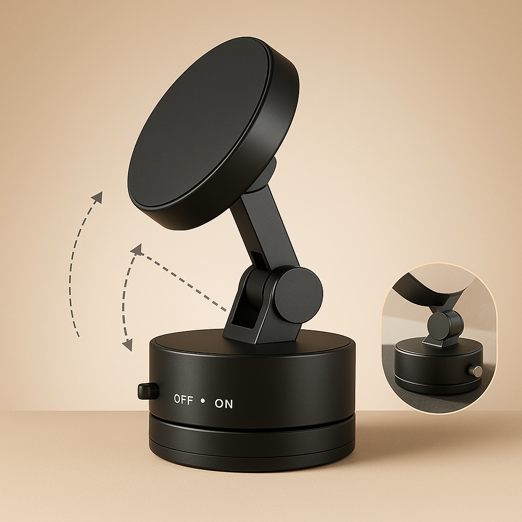 Vacuum Magnetic Phone Stand