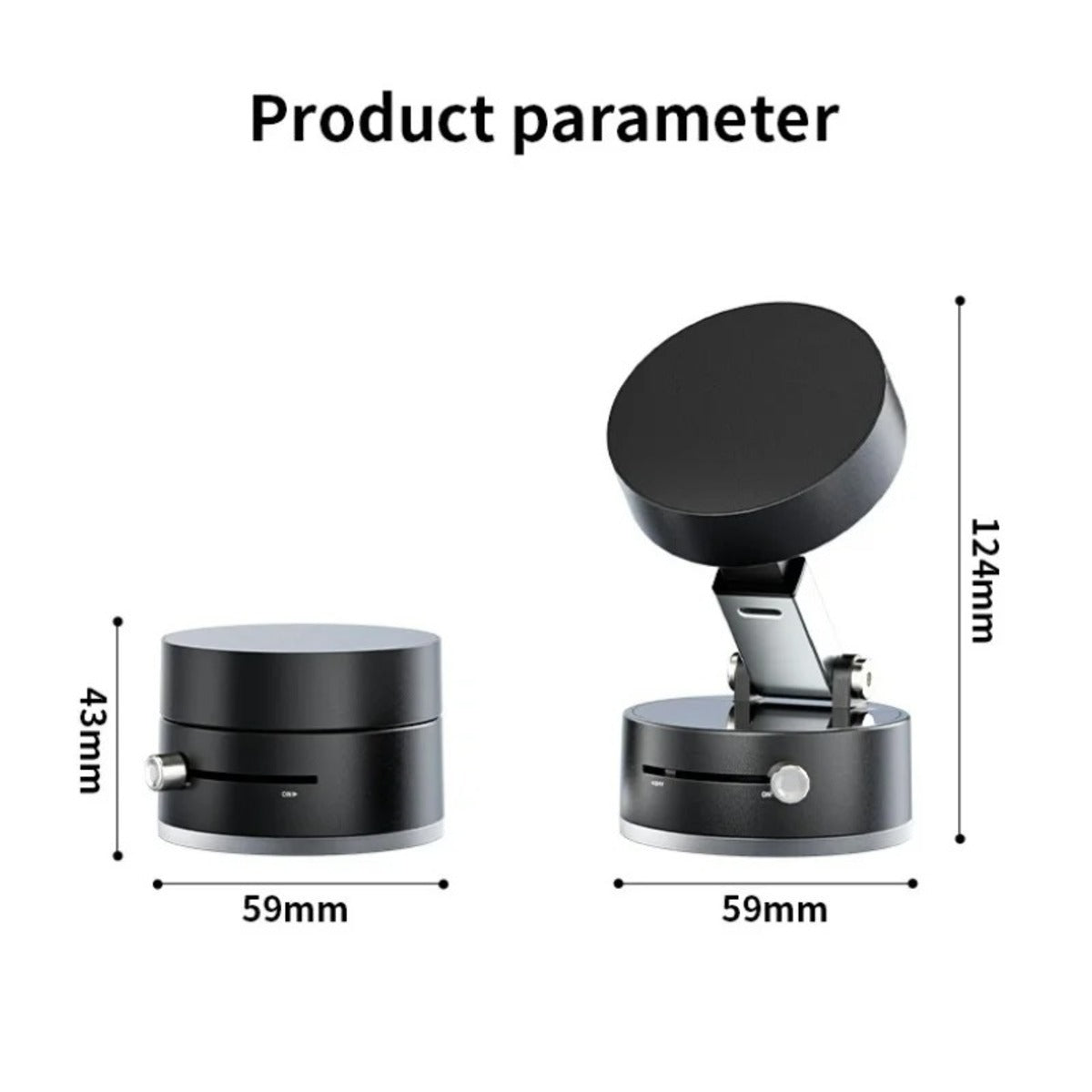 Vacuum Magnetic Phone Stand